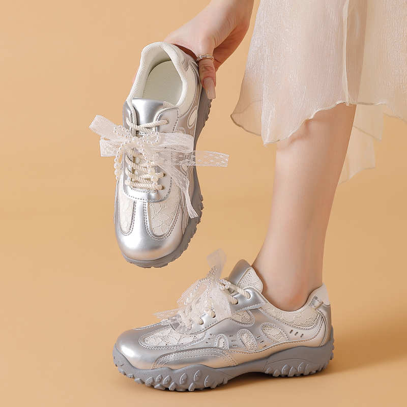 Lace-up Ventilation Women's Sports Shoes Sneakers Tennis Summer Walk Shoes Women Special Offers Specials Basket Tenya Team