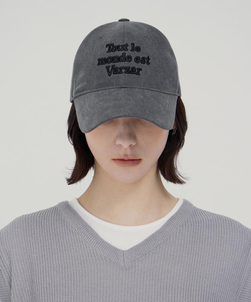 Bajal Tmv Lettering Ball Cap [Pigment Black]