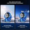 Solar-Powered Ornaments Car Air Freshener Universal Non-toxic Rotation Ornaments Long Lasting Perfume Deodorant Accessories