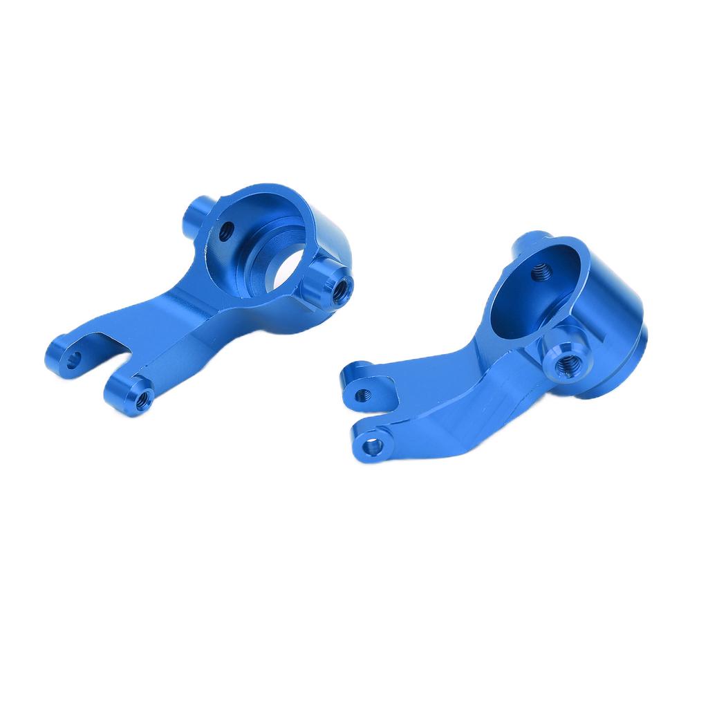 2pcs RC Steering Block RC Aluminum Alloy Steering Cup for ARRMA Senton Series 110 RC CarBlue