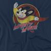 Mighty Mouse Mens Circle T-Shirt