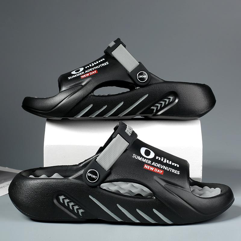 Ciabatte Estive da Uomo Sandali da Interno Esterno Sandali da Spiaggia Comode Morbide Scarpe Casual da Uomo Ciabatte da Casa