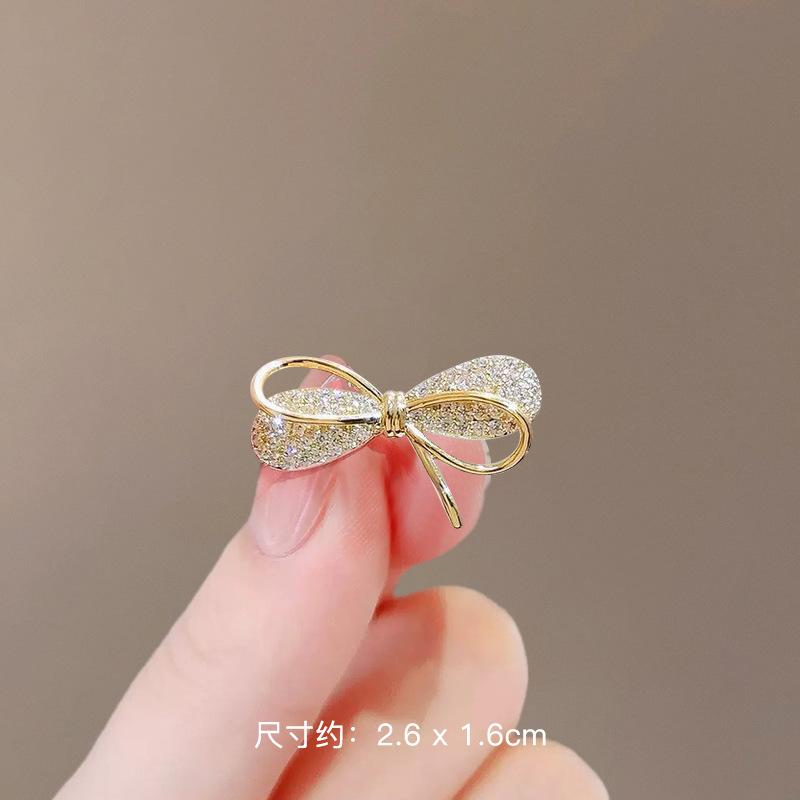 Fashion Corsage Brooch High-End Female Anti-Light Butterfly Brooch High-End Niche Corsage