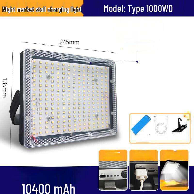 UOSU Portable Rechargeable Outdoor Camping Light
