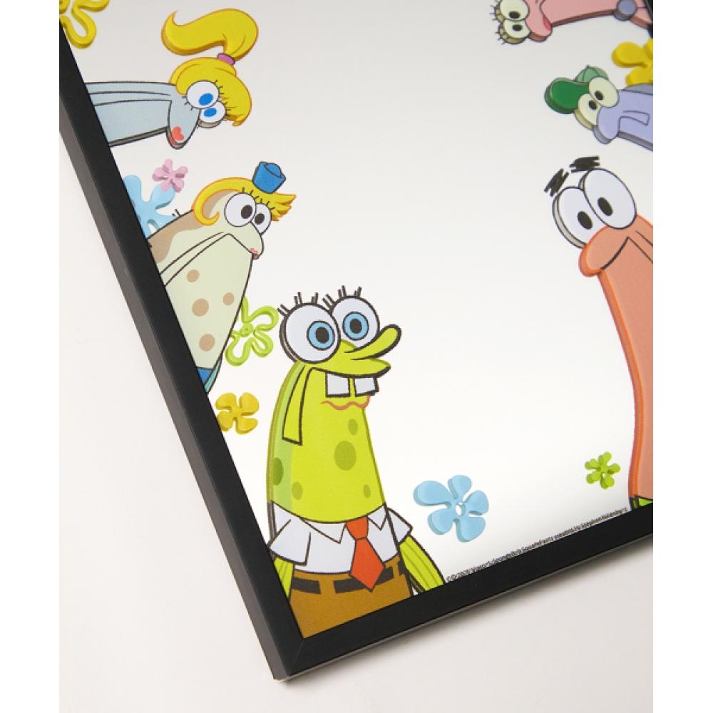 Dancomma Spongebob Bikini City Resident Waggle Mirror  A5 
