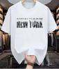 Unisexs Fashion New Newyork Printed Breathable And Comfortable Round Neck TShirt Summer Outdoor Leisure Party Top