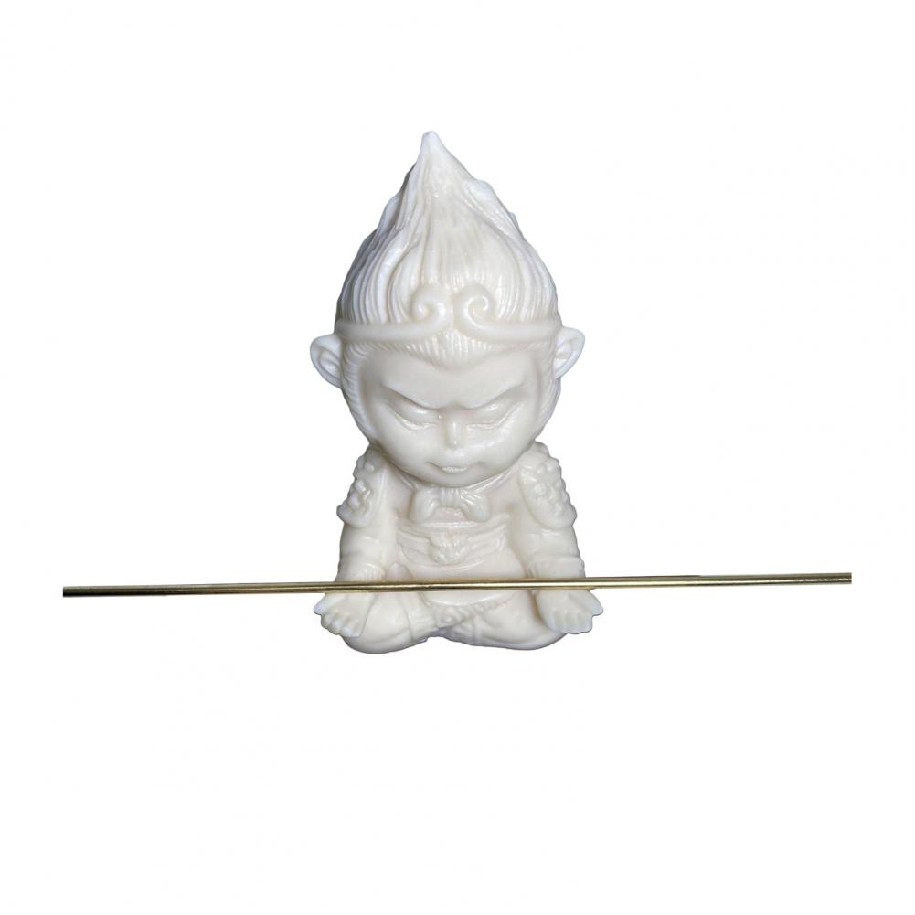 Sun Wukong Wystrój Domu Posąg Sun Wukonga Ręcznie Rzeźbiona Figurka Wukonga z Taguy Wykwintna Rzeźba Wielkiego Równego Niebu na Biurko