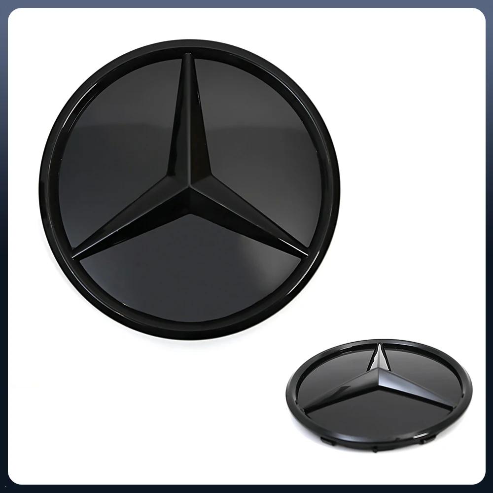 For Mercedes Benz  Front Grill Mirror Emblem 3D Star Chrome Logo X253 W166 C292 X166 2016-2019