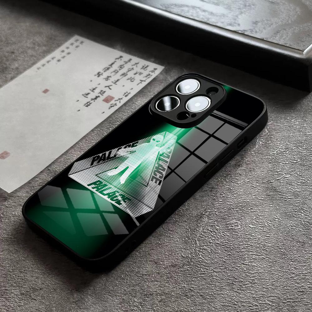 

P-Palaces Phone Case For IPhone 16 Pro Max 14 17 Air 12 15 11 13 Mini X XR XS Max SE Glass Cover iPhone17ProMax