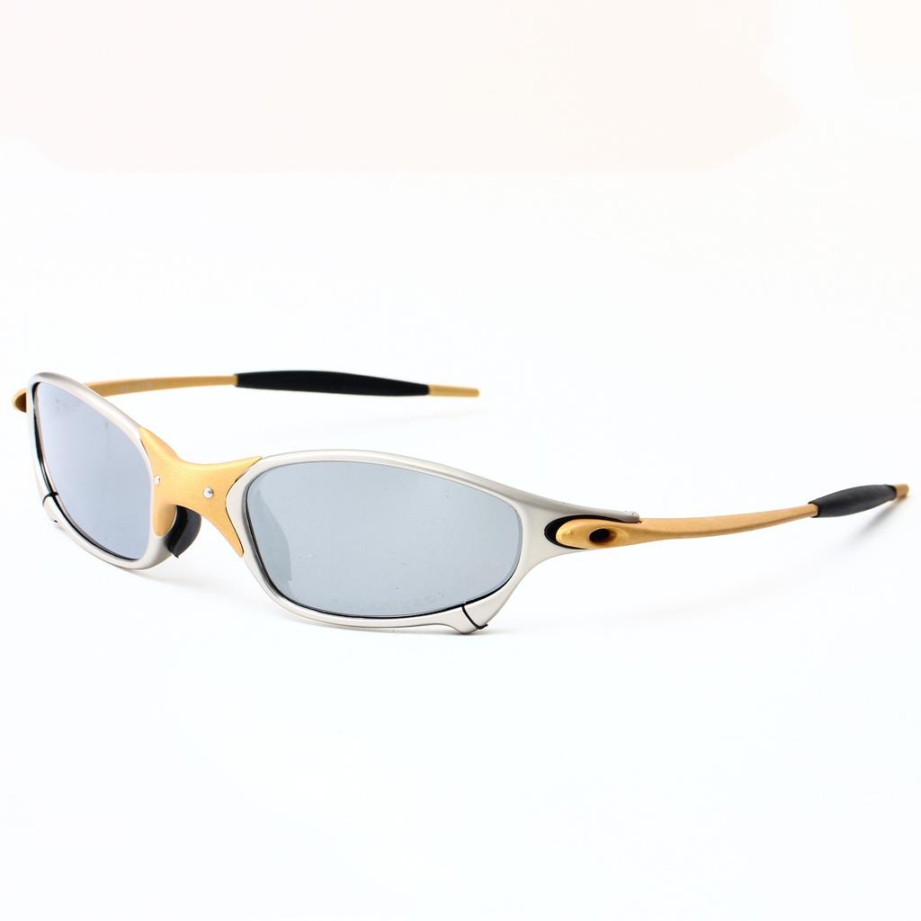 Outdoor trendy polarized sunglasses, retro gold-colored, suitable for both men and women, ideal for cycling and driving