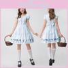 Alice im Wunderland Themen Dienstmädchen-Outfit Polyester Cosplay Kleid für Frauen