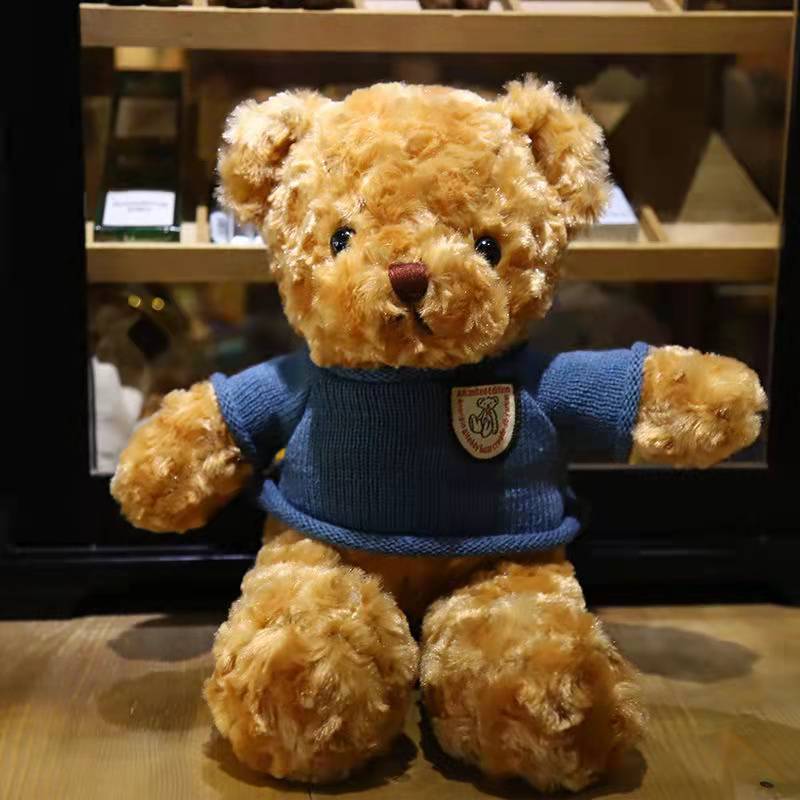 teddy bear doll wholesale Internet celebrity gift box bear doll plush toy for men and women Christmas Eve Christmas gifts