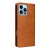 For iPhone 13 Pro Max Leather Case RFID Blocking Wallet Magnetic Closing Cover
