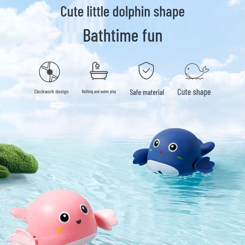 Wind-up Turtle & Duck Bath Toys for Kids