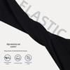 Black High-Waisted Micro-Flared Jeans for Women - 2025 Spring/Autumn Slimming Stretch Bodycon Pants