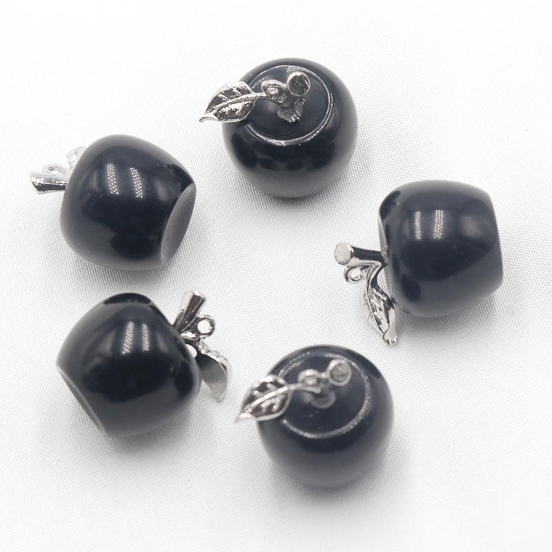 

Натуральный Кристалл Агат Полудрагоценный Камень Аметист Подвеска Яблоко Рождественский Подарок