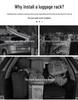 Upgraded Aluminum Alloy Roof Luggage Rack for BJ40 (Low to High Configuration)
