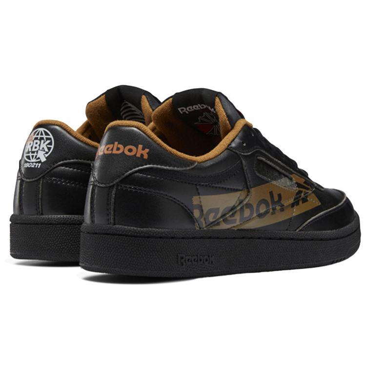 Reebok Club C Series Comfort Vintage Skate Shoes, Unisex Black GX1140