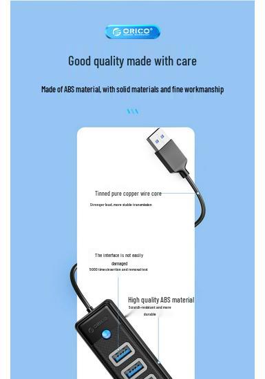 ORICO USB 3.0 4-Port Multi-Port Extension Adapter