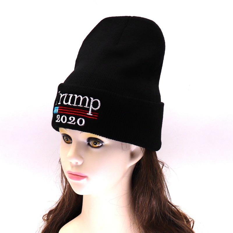 2020 Trump Donald Beanie Hat Make America Great Again Knit Beanie Warm Cap Ski