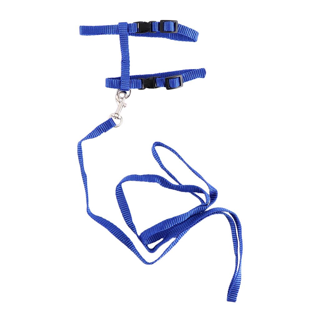 Rope Safety Cord Pet Traction Adjustable Cat Belt Kitten Collar Rope Nylon Harness Cat Pet Rope