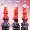 Alien Horse Hanging Double Knot False Penis  Thick Posterior Chamber Anal Plug  Male And Female Masturbation Device Sexual Product