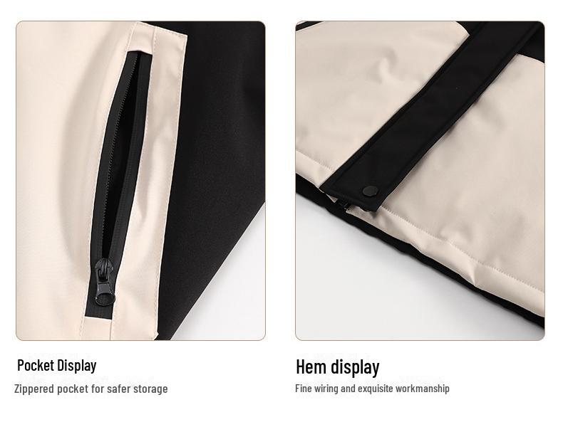 2024 Girls' Winter 3-in-1 Down Jacket - Windproof, Waterproof, Detachable for Big Kids