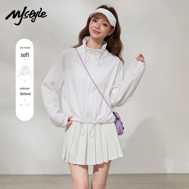 MJ STYLE Damen 2026 Sommer Kragen-Sonnenschutzkleidung