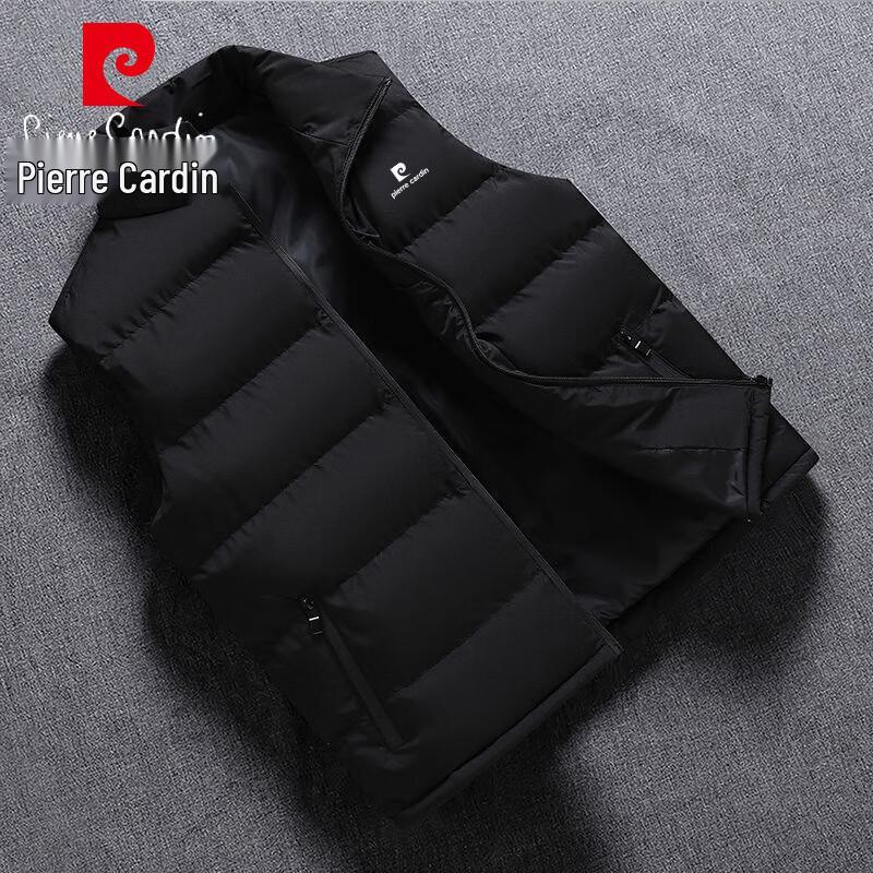 Pierre Cardin Men's Padded Stand-Collar Cotton Vest