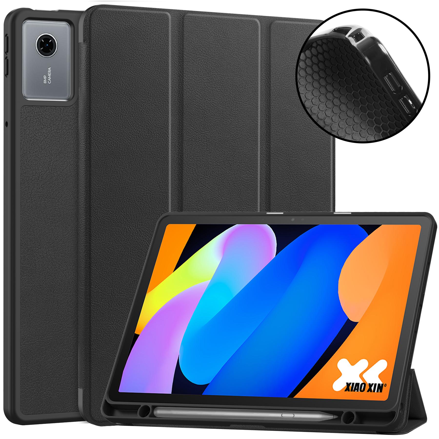 

Tablet Case for Lenovo ldea Tab 11 TB336ZU/TB336FU Tri-Fold Tablet Case with Stand Multi-Angle Folio Cover чёрный