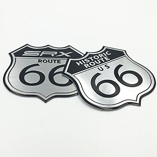 

Эмблема fogman Route 66 Наклейка Автомобиль Мотоцикл Алюминиевая Ретро Наклейка Route 66 Товары Набор из 2