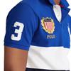Polo Ralph Lauren Color Block Zahlenlogo Big Pony Logo Poloshirt Herren Poloshirts Blau 710800514-001