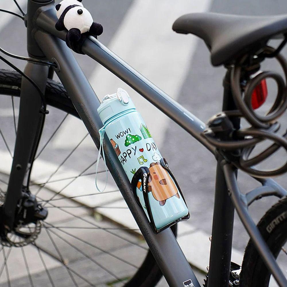 Plastic Water Bottle with Straws Sports Cup Convenient Water Cup  Outdoor Travel