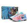 Tênis de Basquete Masculino Witness 8 Island Journal Amortecimento Leve Cano Baixo Azul Rosa HQ2140-101(Team241-S-BOX)