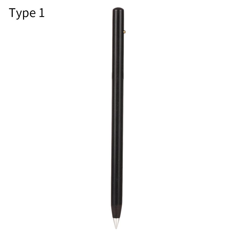 Office Supplies Wood Penholder HB Eternal Pencil Unlimited Writing Without Ink Inkless Pen