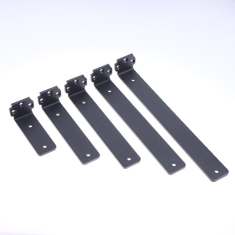 1 Set 5Mm Thicked Invisible L-Shaped Brackets Heavy Duty Cast Iron Floating Shelf Brackets For Kitchen Shelves Support