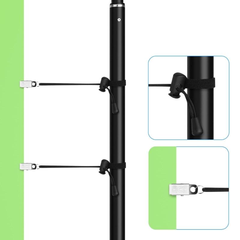 5Pcs Backdrop Clips Clamps Metal Heavy Duty Spring Clamps Adjustable Elastic Clamps Holders for Video Studio Background