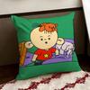 Cartoon BBig Ear Tutu Cushion Cover Reversible Soft Durable Pillow Cover Home  Car MultiScene Use for Daily Comfort