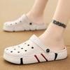 Cool Slippers 2021 New Summer Couple Hole Shoes Sandals Men's Trend Outdoor Wear Beach Shoes Men's Casual Cool