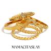 MamacitaSlay Creative Cool Stainless Steel Geometric Open Bracelet Party Popular Waterproof Wrist Jewelry High Quality Jewelry