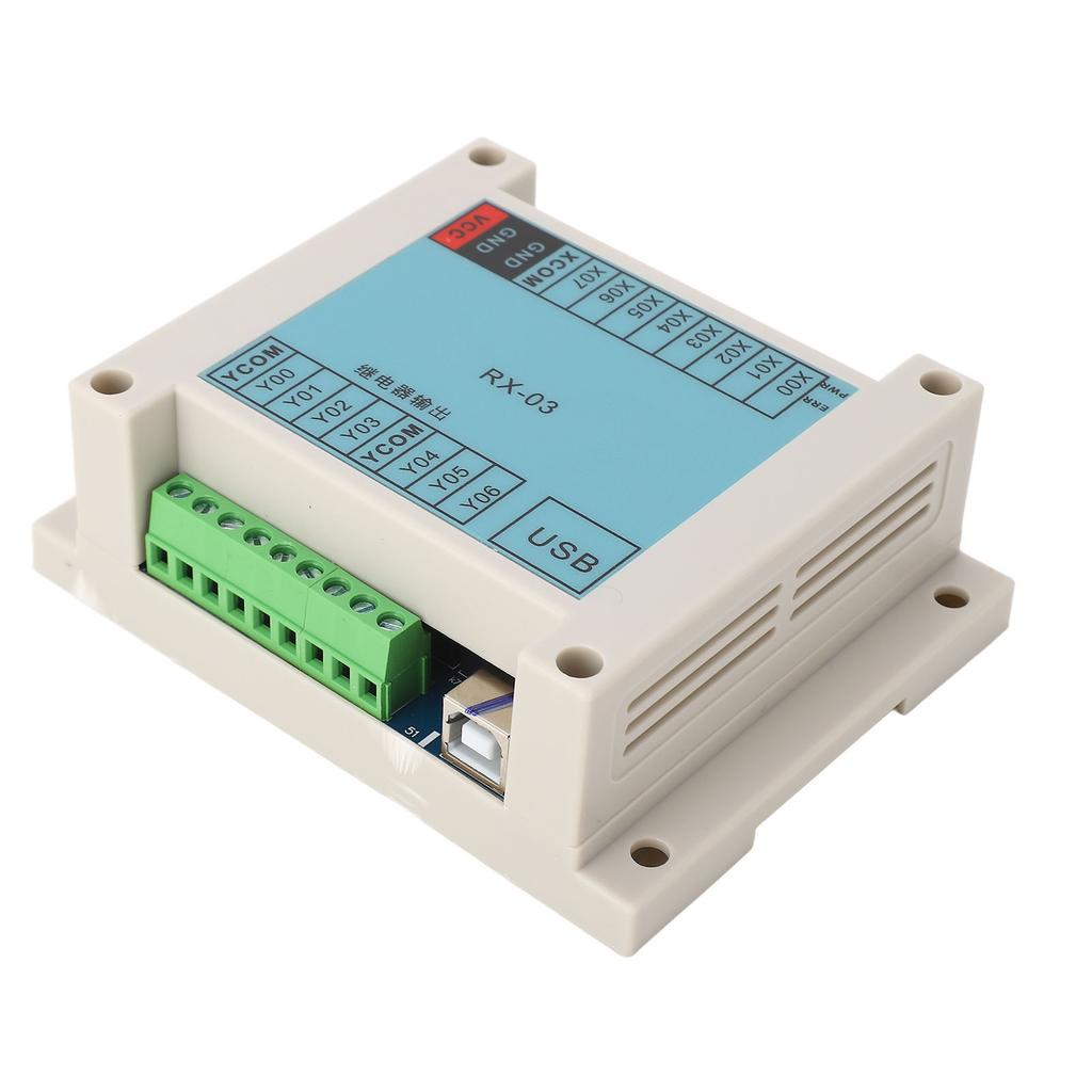 Programmable Logic Controller 8 Input 7 Output Computer Phone Programming Industrial Control Board
