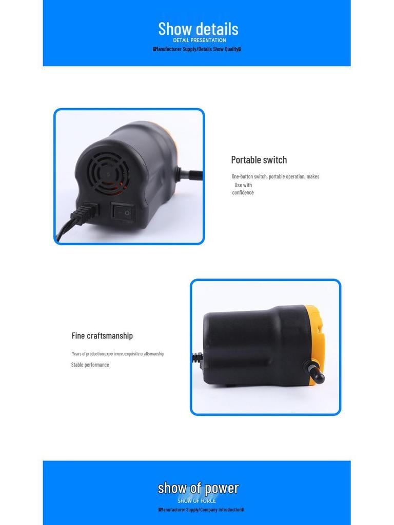 Electric Self-Priming 12V/24V Oil Change Pump - Compact & Popular