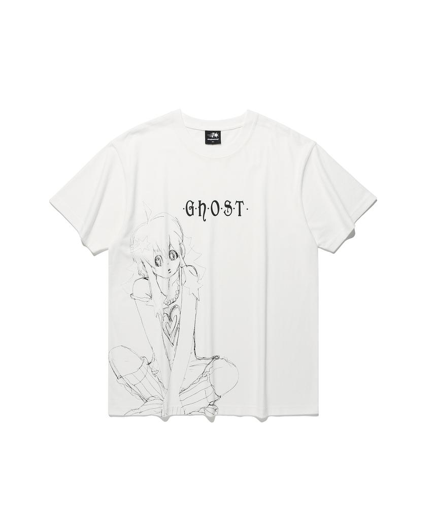 NICEGHOSTCLUB Star Girl Tee_White(Ng2Gmut510A)