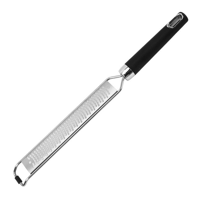 Premium-Lemon Zester With Cheese Grater-Stainless Steel Design Featuring Secure-Grip Handle