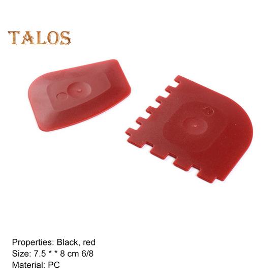 1 set Set de raclete pentru tigaie pentru grătar cu margine rotunjită, integrată, reutilizabilă, durabilă, ecologică, set de raclete pentru tigaie pentru sticlă