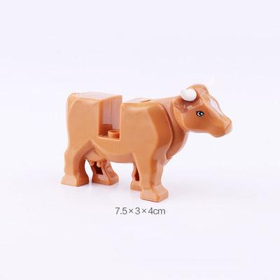 MOC City Animal Building Block Model Character Farm Accessories Goose Pig Dog Orangutan Cheetah Shark Zoo Brick Toy Gifts X014