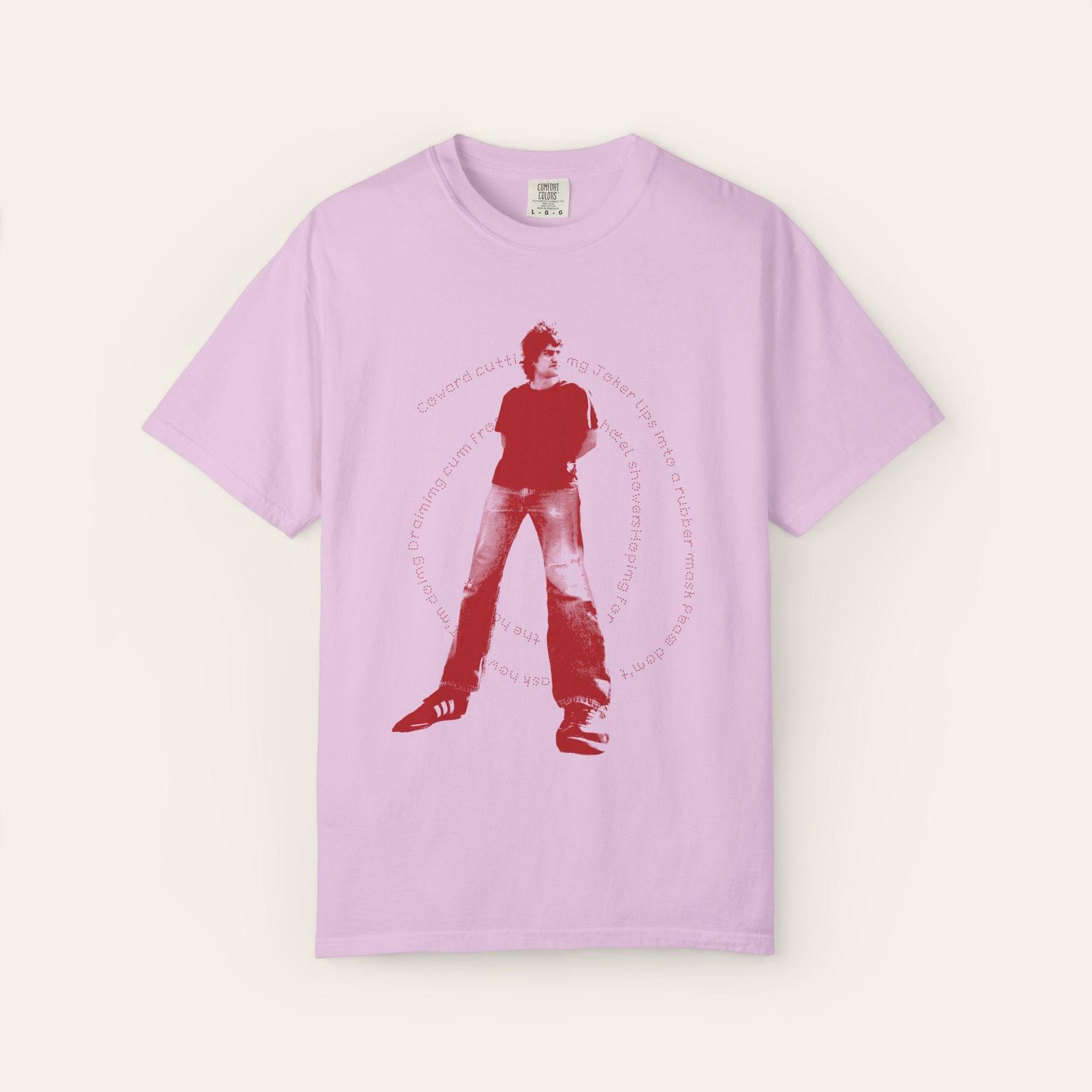 MJ Lenderman Comfort Colors Garment Dyed Tshirt- Joker Lips S