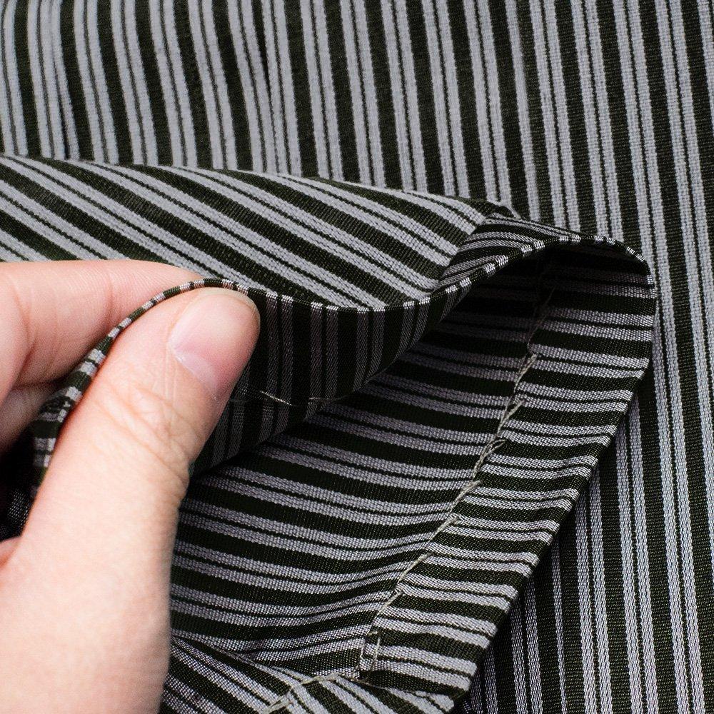 Washable Hakama for Horse Fine [Kyoetsu] Riding, Stripes, Men's (SS, Black)