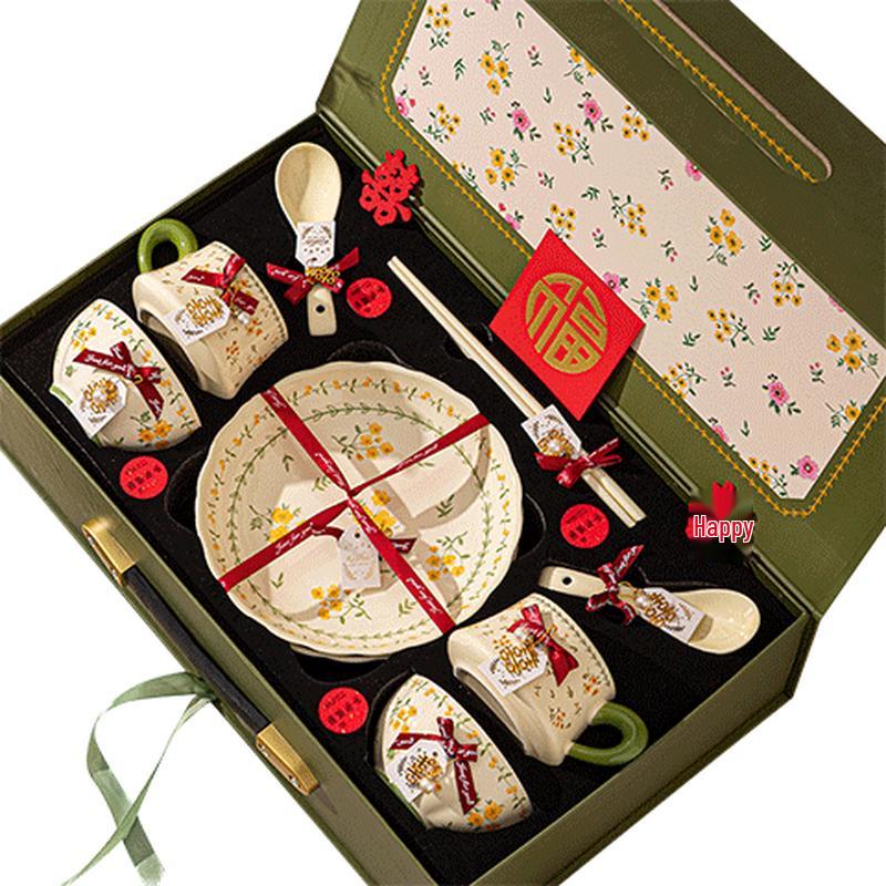 Jiasen 2025 Minimalist Ceramic Dinnerware Gift Set