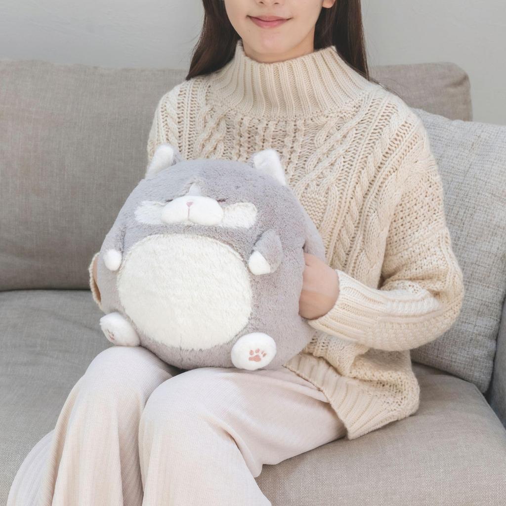 Livheart Rollende Handkatze Tabby Bonito Nickerchen Katze Muff, Affirmation, (Gesamtlänge ca.. 22cm), Kissen, Merchandise, 34212-73